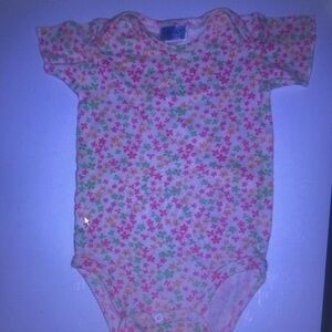 Floral Print Kids One Piece